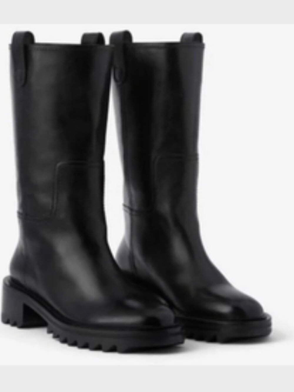 Tamara Mellon Easy Rider Mid Calf Boots